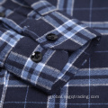 100% Cotton Shirt Fashion 100% cotton flannel long sleeve shirt Supplier